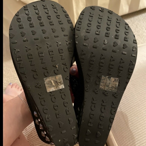 Rock And Candy Sandals Shoes Heels Flip Flops New! - Picture 5 of 8